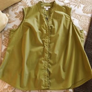 Coldwater Creek Sleeveless Blouse